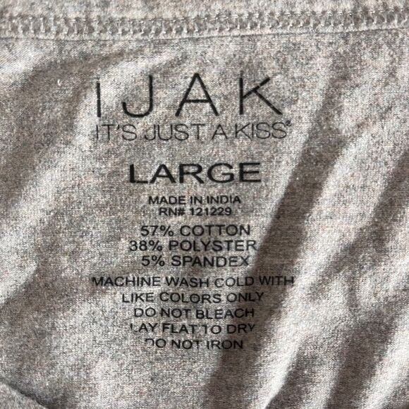 Coffee Pancakes Waffles Gray Tank Top – Size L - Picture 4 of 5